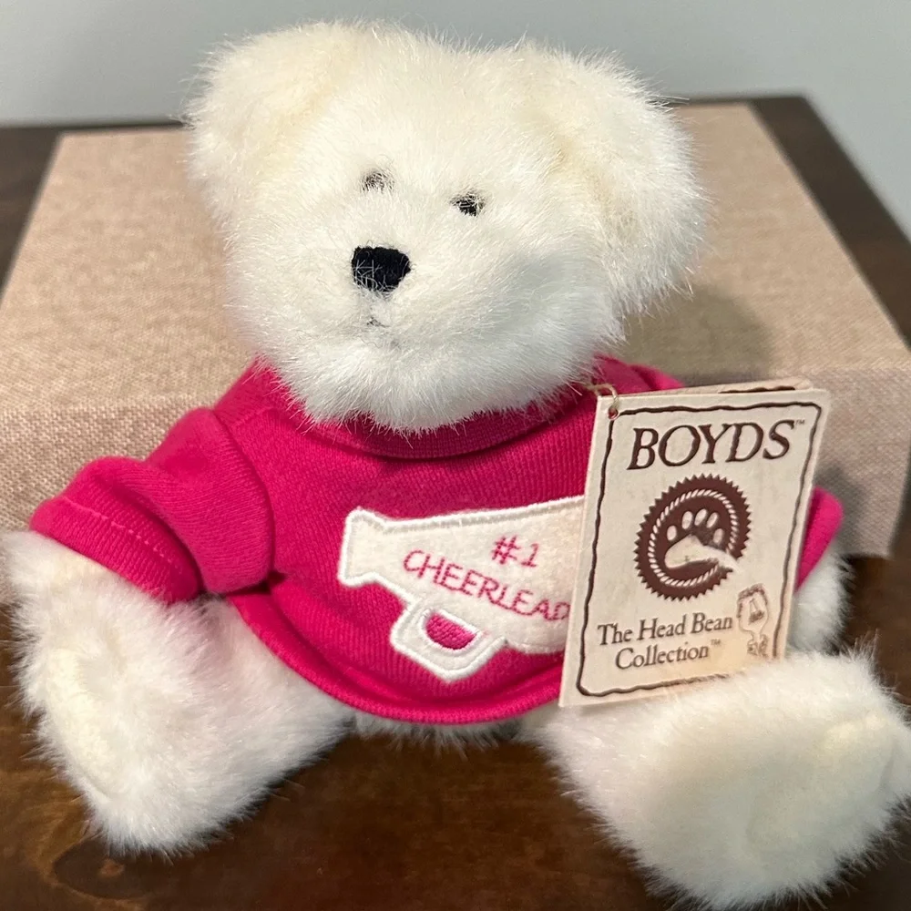 Vintage Boyds Bears Kristie Cheersley #1 Cheerleader Bear NWT Retired
